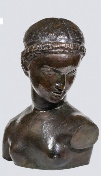 Buste de jeune fi lle à la cruche sans bras, 1910