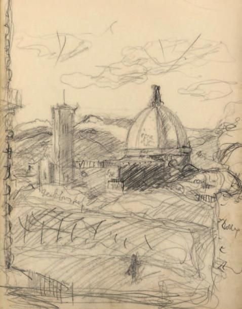 Carnet de dessins: Florence 1930