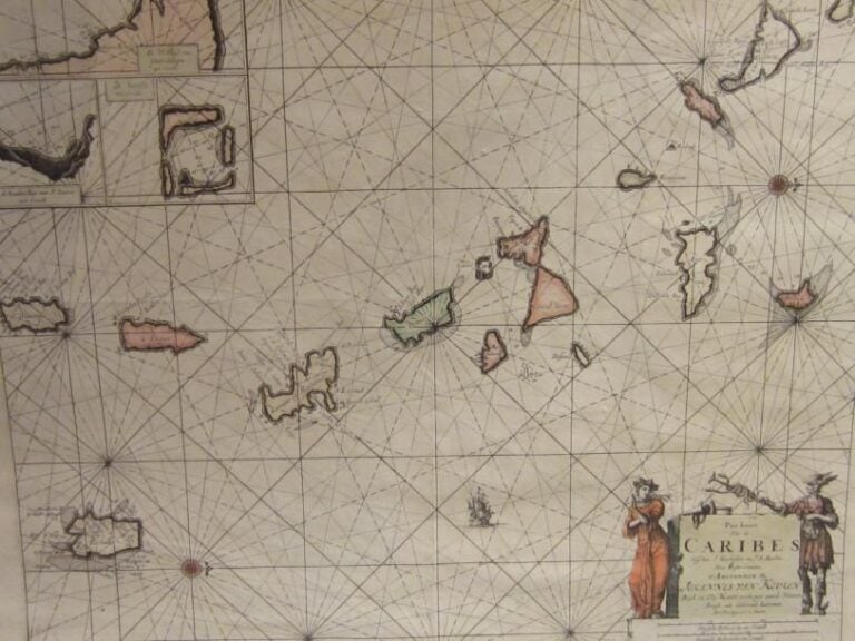 carte des caraïbes