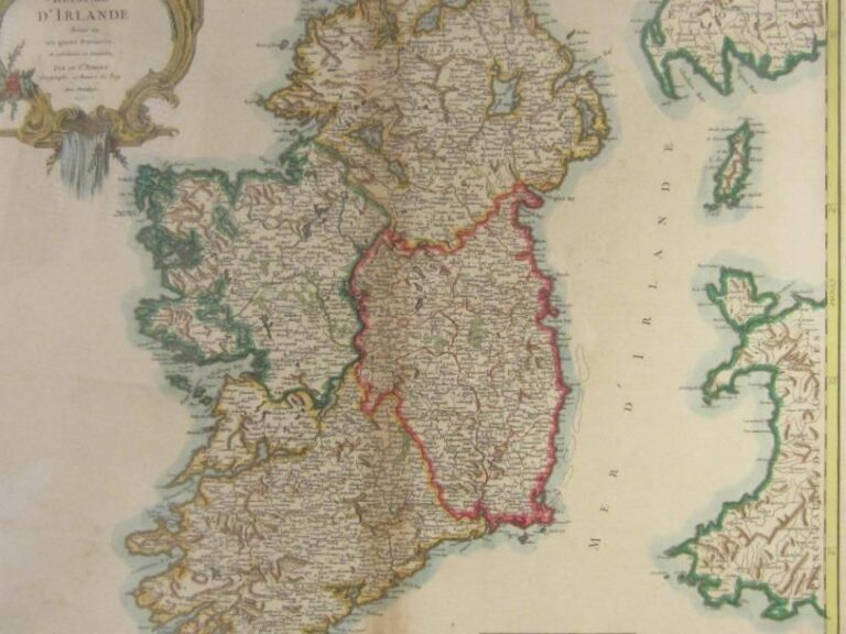 carte "Royaume d'Irlande"