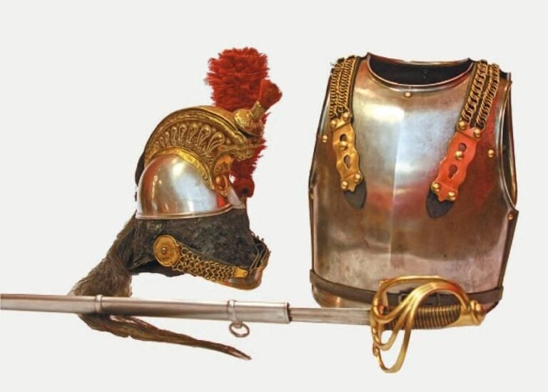 Casque à cimier de cuirassier troupe modèle 185