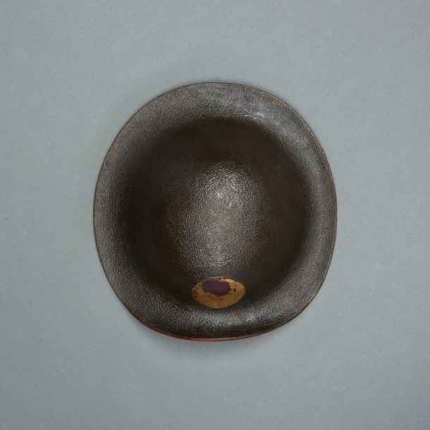 Casque de samouraï pour cavalier (bajo jingasa) laqué noi