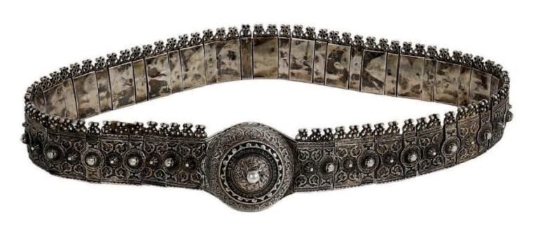 CEINTURE CAUCASIENNE en argent niell