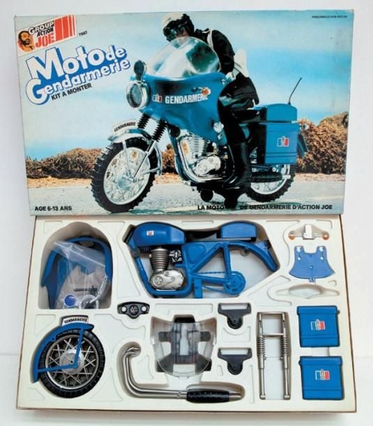 Ceji (Groupe Action Joe) - Moto de Gendarmerie - Ré