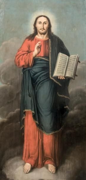 Christ Pantocrator en pied