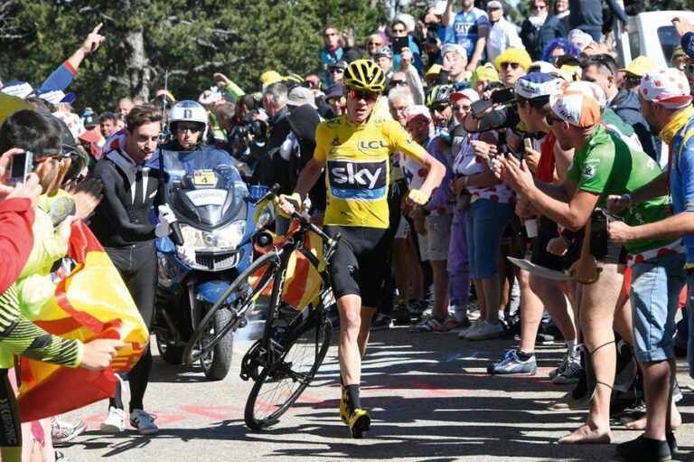 Christopher Froome au mont Ventoux - Tour de France 2016 © Bernard Papon/L'Equipe 14 juillet 201