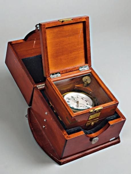 CHRONOMÈTRE DE MARINE De fabrication soviétiqu