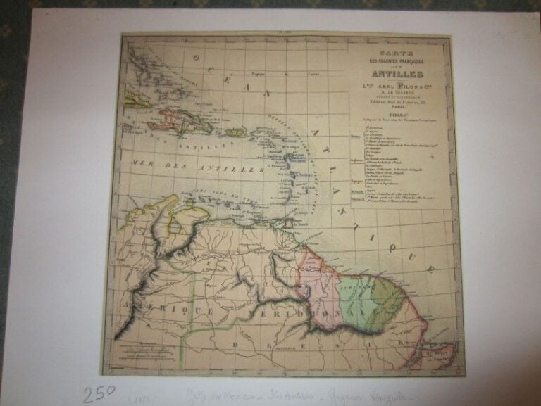COLONIES FRANCAISES AUX ANTILLE
