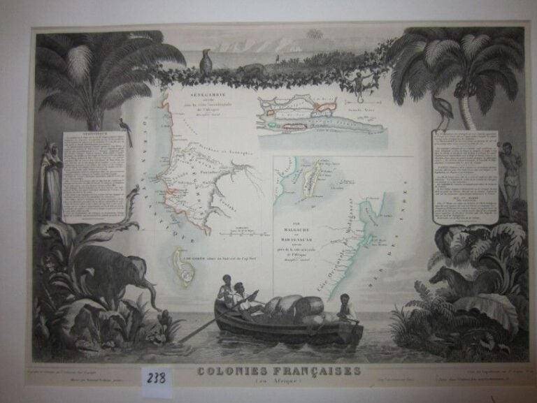 COLONIES FRANCAISES EN AFRIQUE / Sénégambie, île de Goré