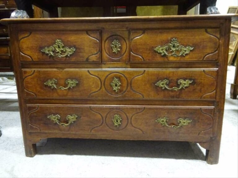 COMMODE rectangulaire en bois nature
