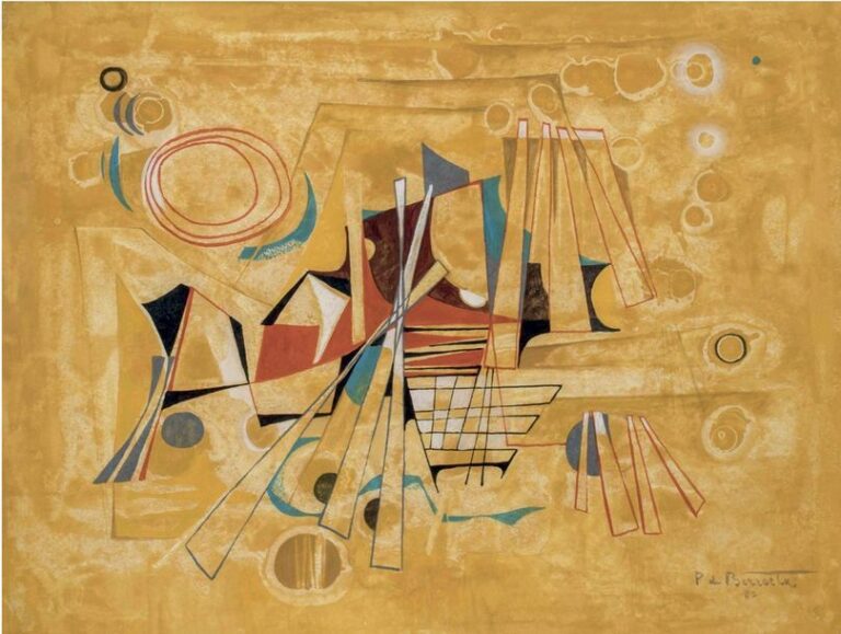 Composition abstraite, 1980
