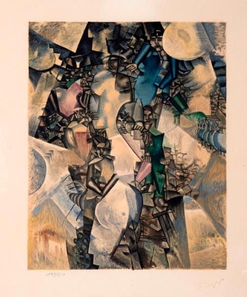 Composition cubiste