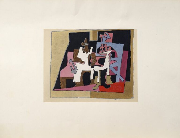 Composition cubiste: intérieur, 1933