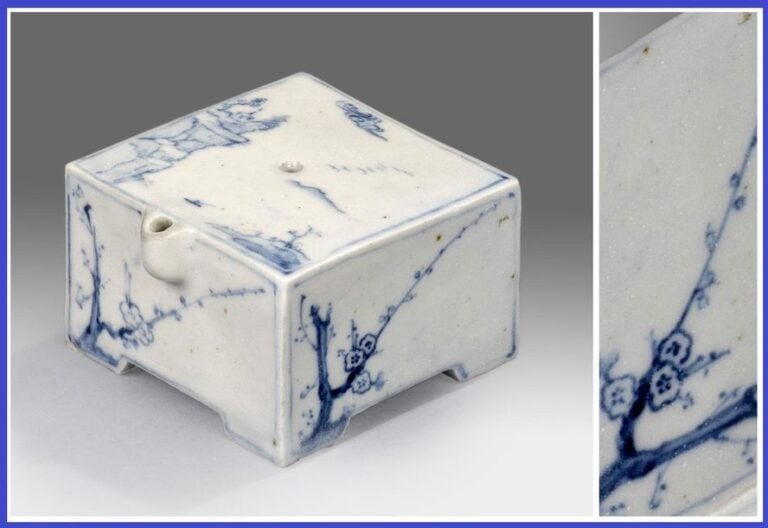 COMPTE-GOUTTES DE LETTRE EN PORCELAINE