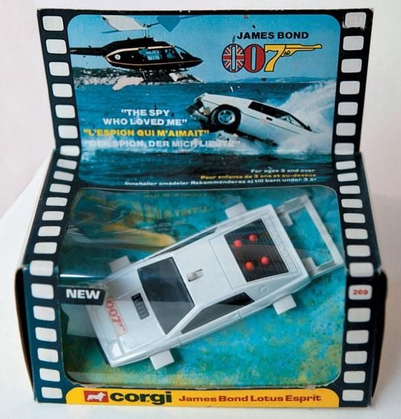 Corgi Vintage - L'espion qui m'aimait - Lotus Esprit - Ré