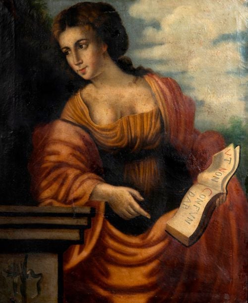 D'après Giovani Fransesco Romanelli (1610 - 1662)