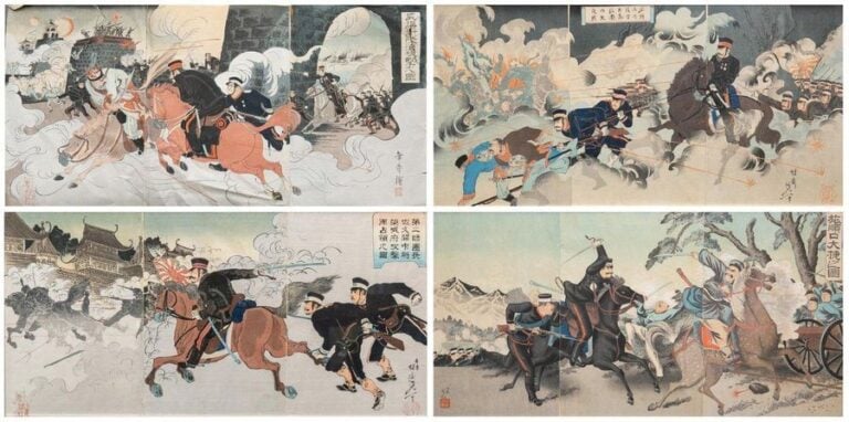 D’après Migata TOSHIHIDE (1863-1925)