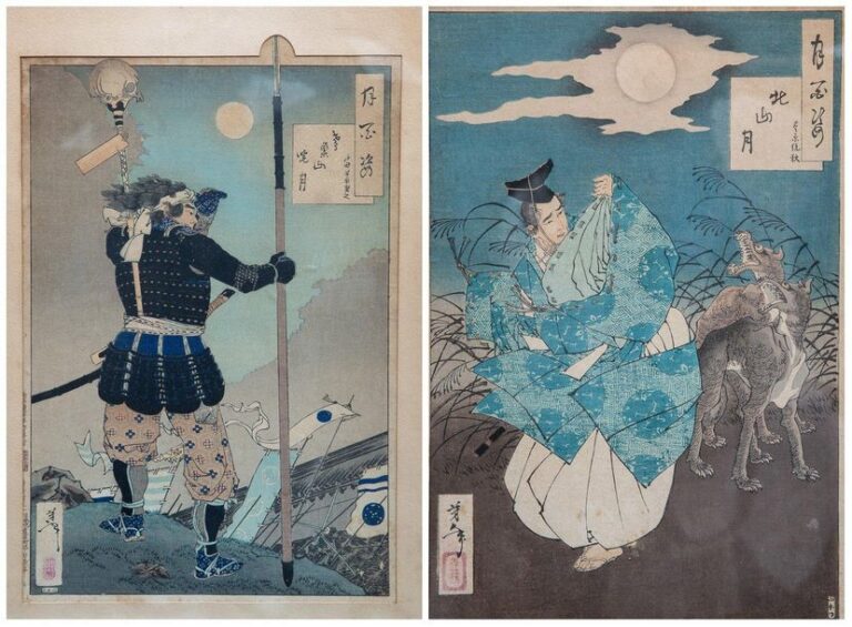 D’après  Tsukioka Yoshitoshi (Japon, 1839-1892)