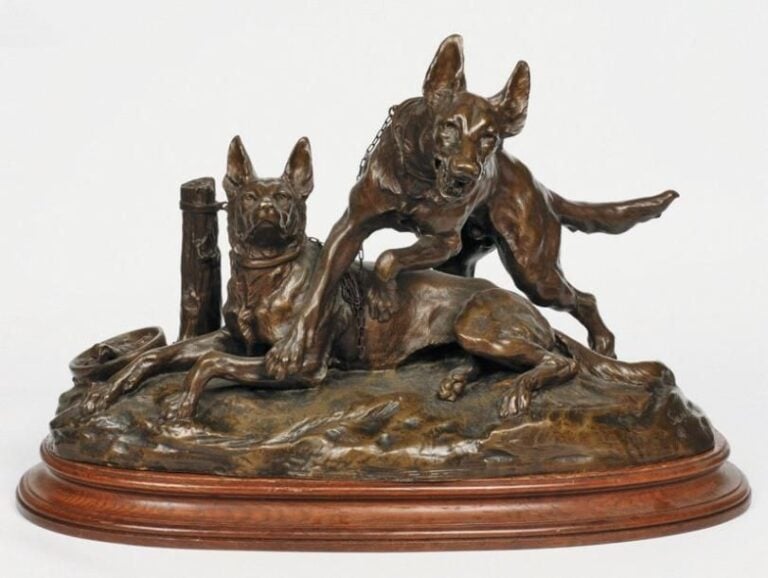 « Deux chiens de berger