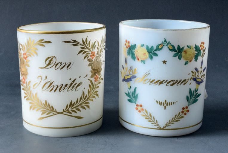 Deux gobelets romantiques
