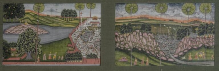 Deux peintures de Jodhpur