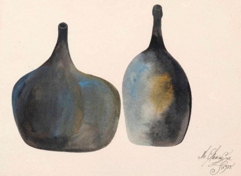 Deux vases, 1985