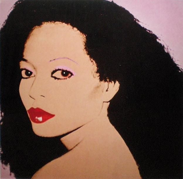 Diana Ross, 1982 Pochette dessinée par l'artiste Dia