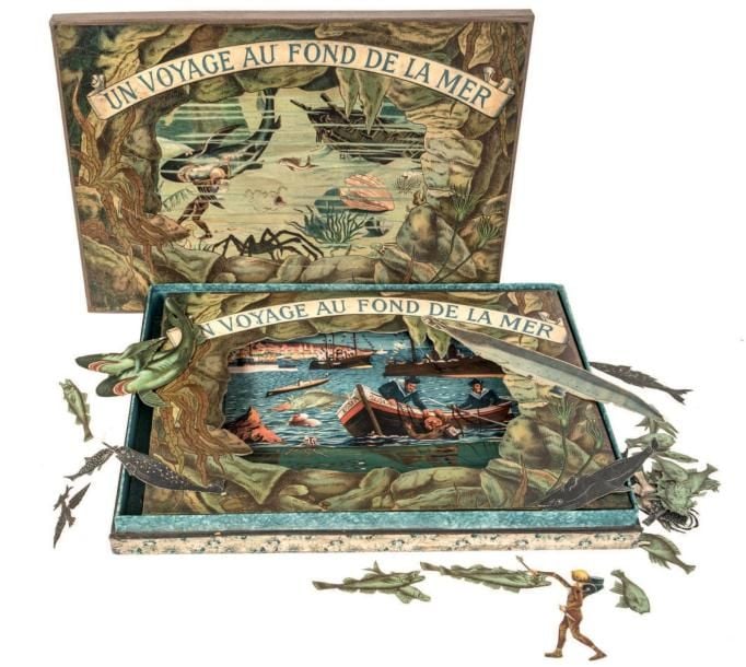 * Diorama inspiré de Vingt mille lieues sous les mer