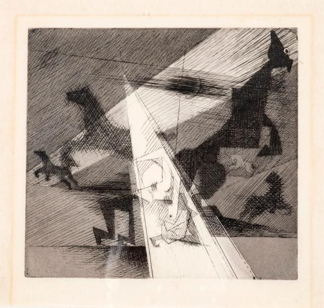 Eaux-fortes théâtrales pour Monsieur G: Planche n° 3