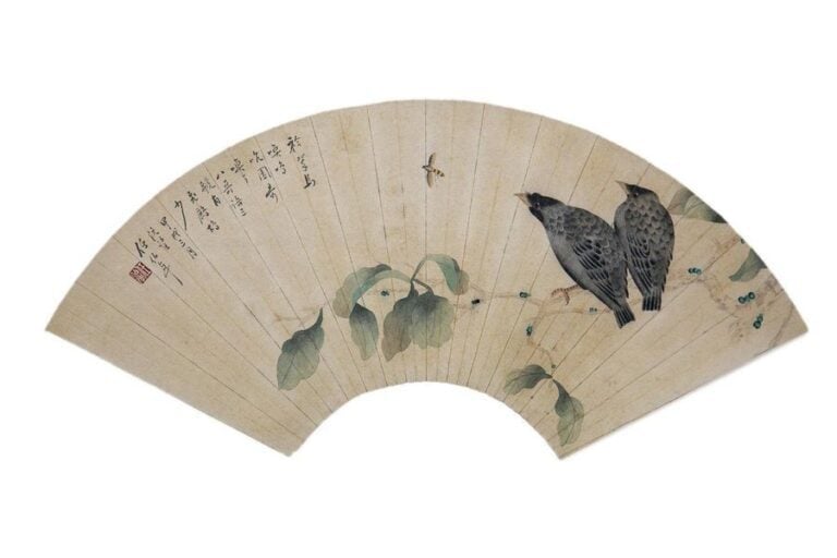 ECOLE CHINOISE, Signature apocryphe de REN YI / REN BONIAN (1840-1896)/ ?? / ??? / ??