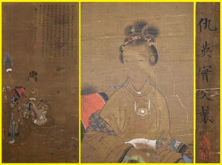 ECOLE CHINOISE, Signature apocryphe TANG YIN ??? / ??