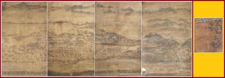 ECOLE COREENNE ATTRIBUEE A JEONG SEON / CHONG SON / ??/ ?? (1676-1759)