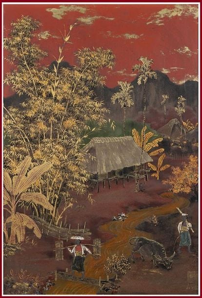 ECOLE DE THU DAU MOT (Vietnam / Indochine, Actif XXe siècle)