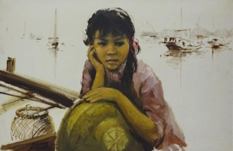 ÉCOLE VIETNAMIENNE - XXe siècle