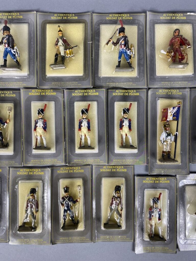 Editions ATLAS - Collection de soldats de plomb de fabrication moderne sur le t…
