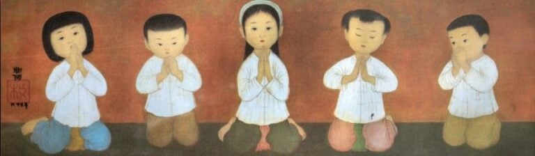 Enfants à la prière
