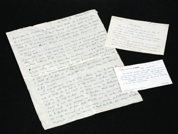 Ensemble de correspondance décrivant le passage du