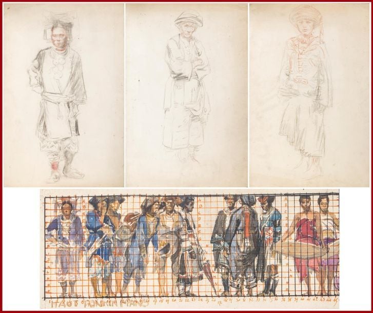 Entourage ou suiveur de Charles FOUQUERAY (1869-1956)