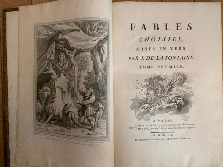 Fables de La fontaine ilustrées par OUDR