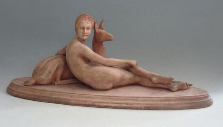 Femme à la biche