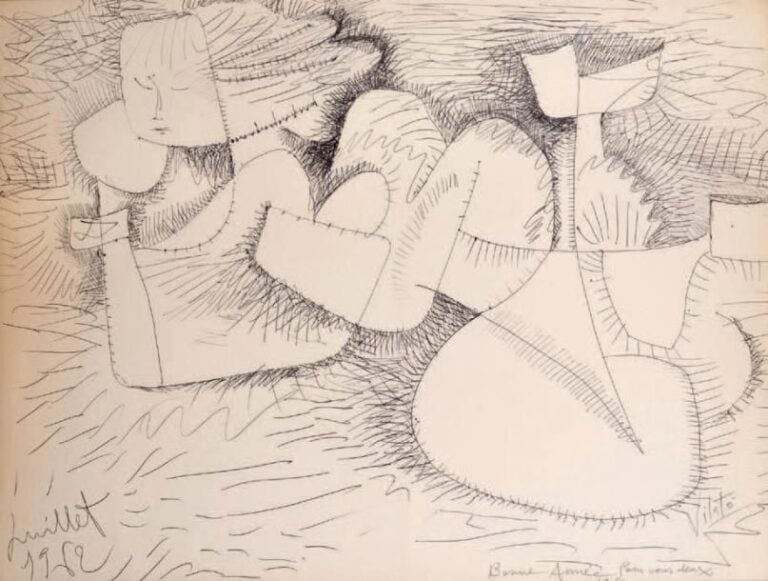 Femme allongée, juillet 1962