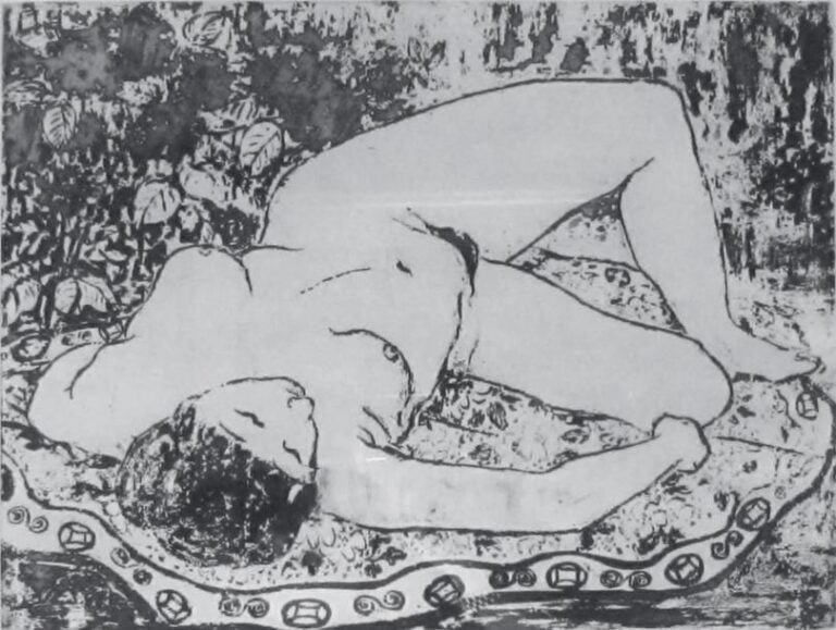 Femme nue allongée