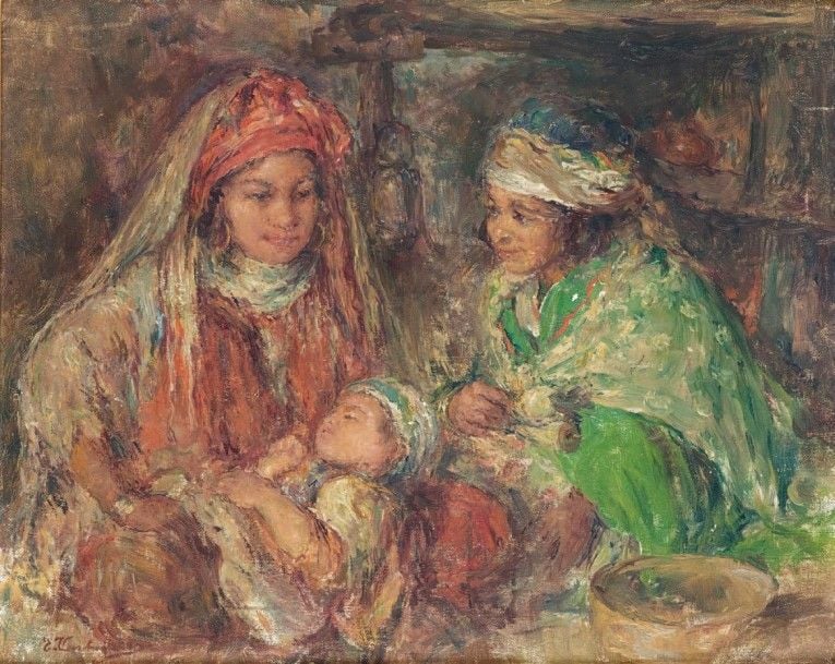 Femmes et enfant