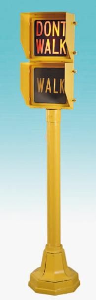FEU DE CIRCULATION « WALK/DON'T WALK » US