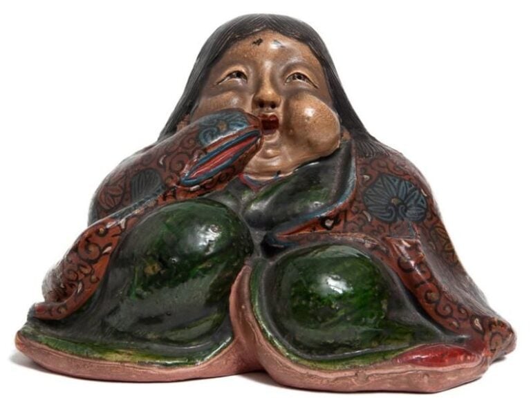 Figurine «osée» en pâte molle de Jusoken Kikk