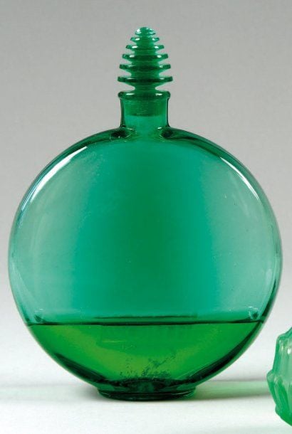 Flacon lenticulaire Worth lotion « Sans adieu » (1929