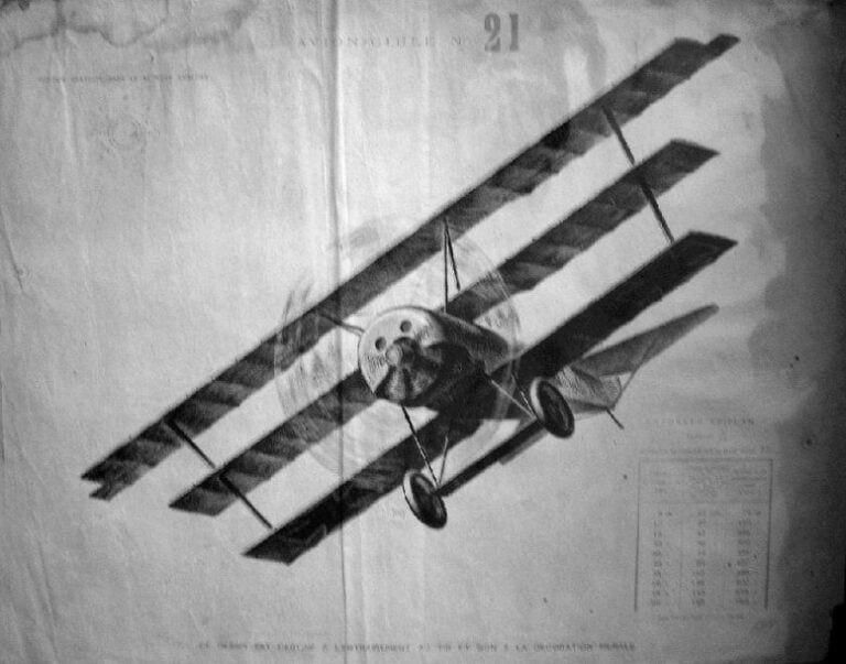 FOKKER TRIPLAN - avion cible n° 2
