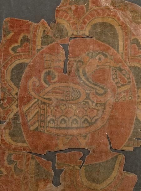 Fragment de textile Sogdiane