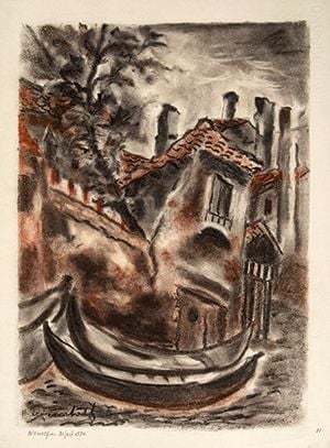 Gondoles à Venise