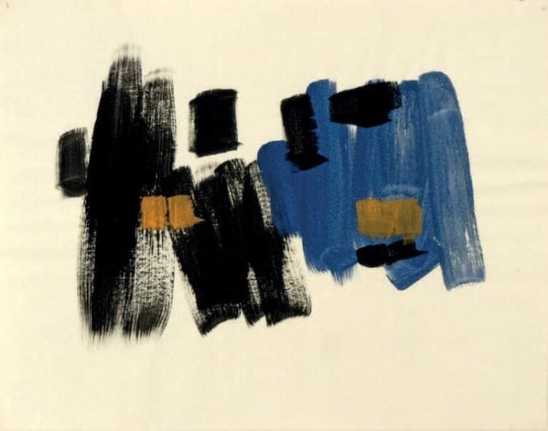 Gouache sur papier, circa 1960 42 x 64 cm